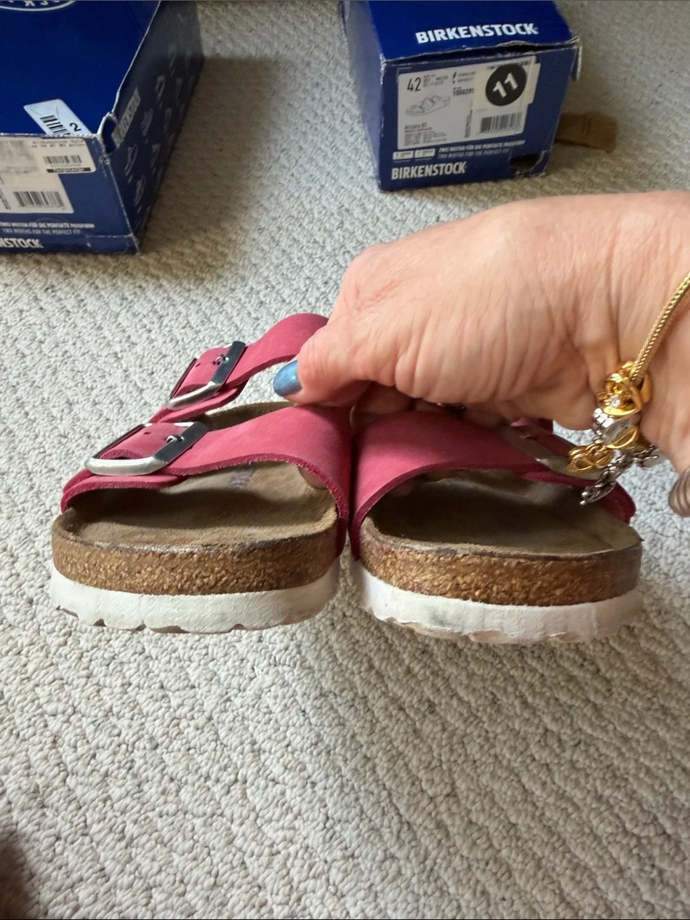 Birkenstock reposhing this